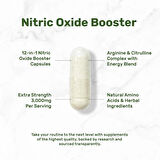 Deal Supplement Nitric Oxide Booster Arginine Akg & Citrulline Panax Complex Energy 3,000mg 300 Caps