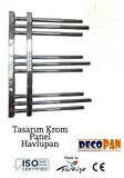 DECOPAN ''Elif ''Model ELEKTRİKLİ Tasarım Krom Havlupan