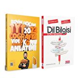 Benim Hocam TYT Coğrafya Konu ve AKM Dil Bilgisi Soru Bankası Seti 2 Kitap