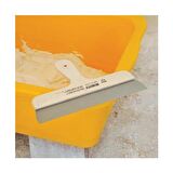 Dekor 047 Hassan Eğri Saplı Spatula Ahşap Saplı 30cm