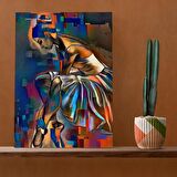 Tuval Üzerine Dijital Baskı Modern Sanatsal Kanvas Tablo 35x50 Tablo-A014