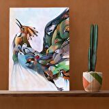Tuval Üzerine Dijital Baskı Modern Sanatsal Kanvas Tablo 35x50 Tablo-A018