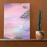 Tuval Üzerine Dijital Baskı Modern Sanatsal Kanvas Tablo 35x50 Tablo-A097