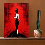 Tuval Üzerine Dijital Baskı Modern Sanatsal Kanvas Tablo 35x50 Tablo-A112