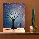 Tuval Üzerine Dijital Baskı Modern Sanatsal Kanvas Tablo 35x50 Tablo-A134
