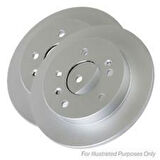 Delphi BG9136RS Arka Fren Diski Rulmanlı Renault Megane II RS 2.0 16V Turbo 5 Bijon 8200266043