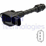 Delphi GN10831-12B1 Ateşleme Bobini Kalem Bobin Micra K12 1.2 1.4 2002 2010 Note 1.4 2006- 22448-AX001