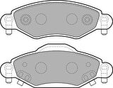 Delphi LP1840 Ön Fren Balatası Yaris 03-10 VVTI 1.4 1.5 D4D 044650D040