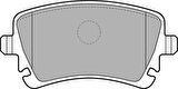 Delphi LP1920 Fren Balatası Arka Audi A6 Rs4 RS6 Volkswagen Phaeton 10 02 4B3698451