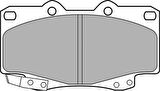 Delphi LP2242 Ön Fren Balatası Toyota HiIux Vigo 4x4 06-10 044650K140