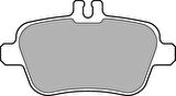 Delphi LP2289 Fren Balatası Arka X156 13-W176 12-18 W246 11-18 C117 13-19 R172 11- 64202320