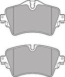 Delphi LP2717 Fren Balatası Ön BMW F45 F46 14-Mini F55 F56 F57 13- 34106860019