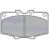 Delphi LP448 Ön Fren Balatası Land Cruiser Hilux 449135120