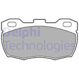 Delphi LP506 Fren Balatası Ön Defender Land Rover SFP000140