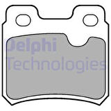 Delphi LP586 Arka Fren Balatası Disk İçin Vectra A Astra F 1605728