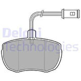Delphi LP651 Fren Balatası Ön Discovery 89-97 33506764912