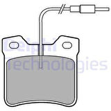 Delphi LP667 Fren Balatası Arka Fişli V-Class 638 2 97-03 Vito 638 97-03-P406 P605 P607 95-07 A0024204820