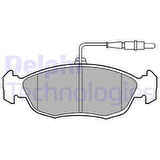 Delphi LP793 Ön Fren Balatası Xsara II P306 1.6 1.8 1.9 00-Saxo P106 1.4L 1.6L 1.5D 1.6 Xsı 99-Hava Soğutmalı Ön Diskli Araçlar İçin 4251.03