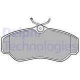 Delphi LP913 Fren Balatası Ön Land Rover Discovery Range Rover 94 SFP000210