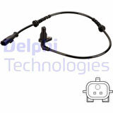 Delphi SS20818 ABS Kablosu Sensörü Arka Sol Duster 11- 8200862229