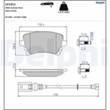 FREN BALATASI ARKA (116MM) T5 03-