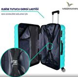 Asyagrup Vegmann Delphin Büyük Boy Valiz / Su Yeşili