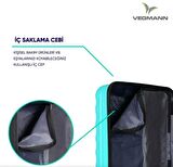 Asyagrup Vegmann Delphin Orta Boy Valiz / Su Yeşili