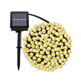 Solar 100 Ledli 12 Metre Bahçe Aydınlatma