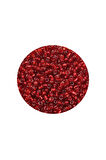 Dökme Cam Kum Boncuk (11/0) 2 mm - 60 Gram -  Şeffaf Koyu Kırmızı - BNC050