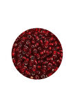 Dökme Cam Kum Boncuk (8/0) 3 mm - 20 Gram - Koyu Kırmızı - BNC183