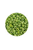 Dökme Cam Kum Boncuk (8/0) 3 mm - 60 Gram - Çimen Yeşili - BNC193