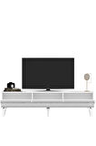 DEFNEDH TV SEHPASI (ALT MODÜL) BEYAZ-GÜMÜŞ
