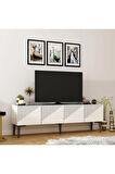 DRAWDH TV ÜNİTESİ BEYAZ-ROYALMERMER