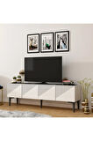 DRAWDH TV ÜNİTESİ BEYAZ-ROYALMERMER