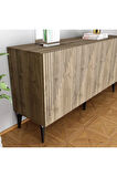 DRAWDH LAZER DESENLİ KONSOL CEVİZ