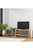 Romadh 180 Cm Tv Standı Antrasit Safirmeşe