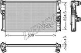 Denso DRM05017 Motor Su Radyatörü BMW N13 N47 N B37 B47 F20 F30 F32 F34 I3 17117600511