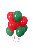 Yılbaşı Latex Balon Pastel Yeşil Kırmızı 10 Adet