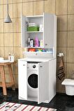 PALMİRO ÇAMAŞIR MAKİNESİ DOLAP SET