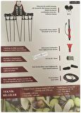 Derentürk Troya Zeytin Hasat Makinesi  - 12 Volt Akü İle Çalışır