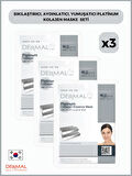 Dermal Sıkılaştırıcı, Aydınlatıcı, Yumuşatıcı Platinum Kollajen Maske 23 Gr 3 Adet