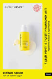 7 Çeşit Peptit & 7 Çeşit Hyaluronik Asit İçeren Yaşlanma Karşıtı ve Aydınlatıcı Retinol Serum