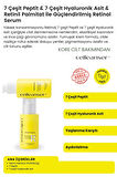 7 Çeşit Peptit & 7 Çeşit Hyaluronik Asit İçeren Yaşlanma Karşıtı ve Aydınlatıcı Retinol Serum