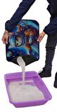BÜYÜK BOY ELEKLİ TUVALET ÖNÜ DESENLİ KEDİ KUMU PASPASI 60 x 80 cm