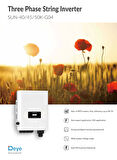 DEYE 40kW Trifaz On-Grid String İnverter