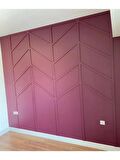 DEKORATİF BOYANABİLİR POLİÜRETAN DÜZ DUVAR ÇITASI ( 1 ADET UZUNLUK :240 CM EN :2.5 CM)- (DUVAR
