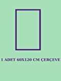 DEKORATİF BOYANABİLİR POLİÜRETAN ÇITASI- 2,5 CM 120X60 HAZIR KESİM ÇERÇEVE 