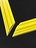 ALTIN GOLD RENK DEKORATİF POLİİÜRETAN DUVAR ÇITASI EN : 2.5 CM 6' LI HAZIR KESİM ÇERÇEVE 