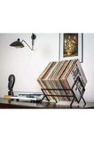 Metal Plaklık, Dergilik, Gazetelik Plak Organizer Gold & Siyah Metal Dergilik