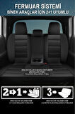 Skoda Octavia Rs 2.0 Tdi Cr (170) Dsg Tiptroni 2010 UYUMLU JAKAR OTO KOLTUK KILIFI SİYAH